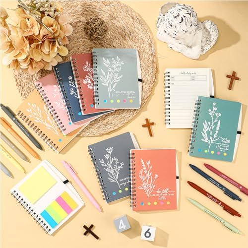 Resurhang Christian Gift Bulk for Women with Notes, Morandi Color, 40 Pcs