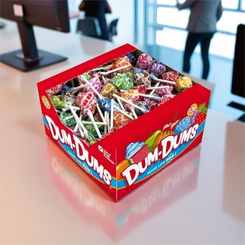 Dum Dums Original Candy Mix Variety Pack - All-Time Classic Flavors, Lollipops Individually Wrapped, Assorted Suckers for Bulk Halloween Candy - 720 Count