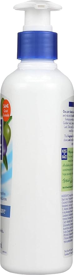 Kiss My Face Moisture Shave 11 Ounce Fragrance-Free 4-In-1 Pump, 11 Fl Oz (Pack of 3)