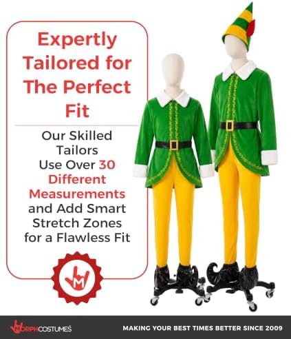 Morph Elf Costume Men, Elf Costume, Christmas Costumes, Halloween Costumes