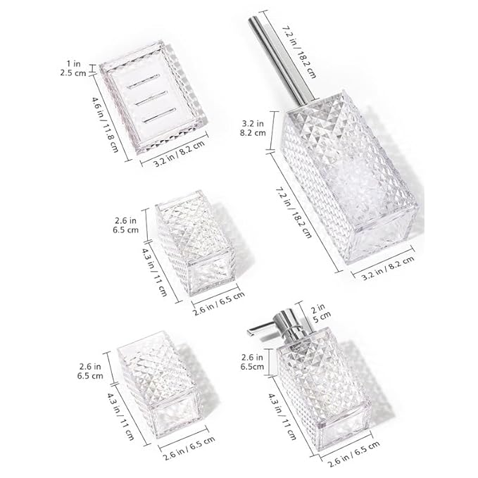 Bathroom Wash Set Hand Sanitizer Bottle Kit Toothbrush Cup Holder Toiletries