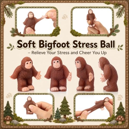 Thenshop 20 Pcs Bigfoot Balls Cute Sasquatch Desk Decor