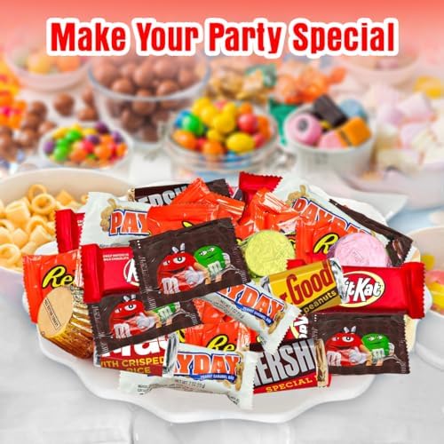Halloween Chocolate Candy Variety Pack 5 Lb, 225+ Individually Wrapped