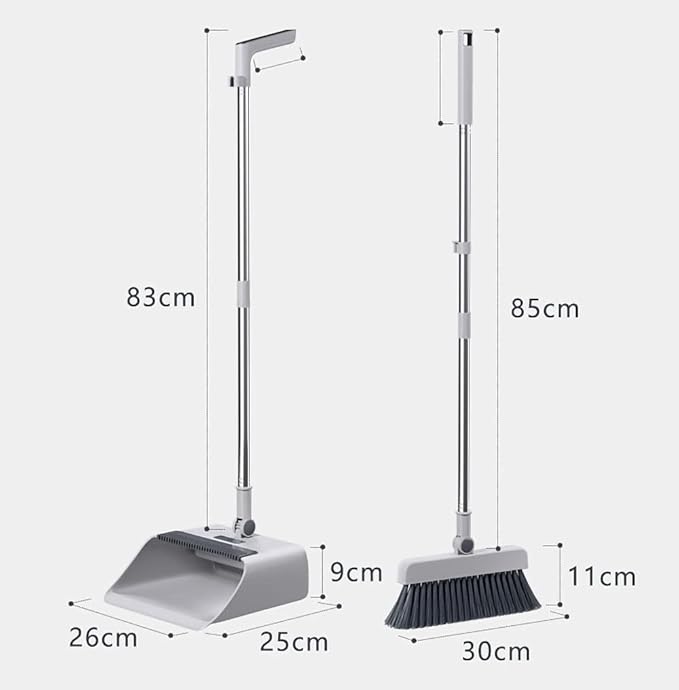 Broom and Dustpan Set,Kitchen Broom,Broom and Dustpan Set Heavy Duty,Cheap Broom,Folding Broom,Broom Set-Applicable to Bedroom, Living Room, Office, Study, Classroom, Bathroom, Dining Room。