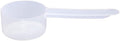 20cc Long Handle Measuring Scoop (4 Teaspoon / 20mL) - Heavy-Duty Plastic Spoon for Powders, Protein, Coffee, and Baking, 100-Pack