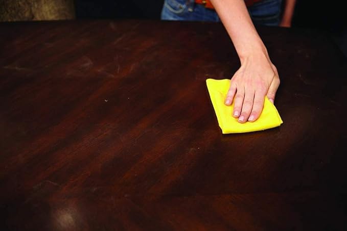 Guardsman Wood Furniture Dusting Cloths - 1 Pre-Treated Cloth - Captures 2X The Dust of a Regular Cloth, Specially Treated, No Sprays or Odors - 462100, Pack of 6