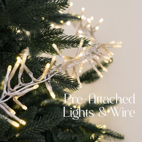 Christmas Decorations - 2000 LED 60ft Floating Spiral Christmas Tree Lights