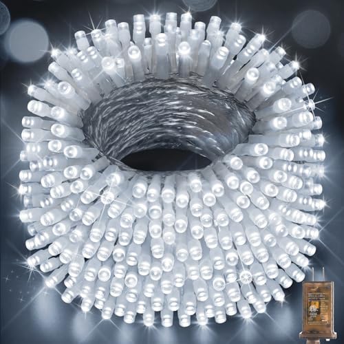 Hezbjiti 1000 LED 403 FT Christmas Lights Outdoor String Lights 8 Modes
