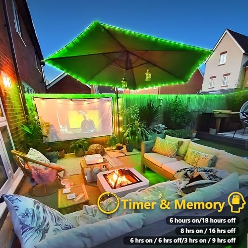 KNONEW 1000 LED Rope Lights Outdoor 164FT Rope Light for Outside Waterproof
