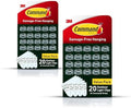 Command Outdoor Light Clips, 40 Clear and 48 Strips, Damage Free Hanging with Weather Resistant Strips, Wall Clips for Hanging Outdoor Lights and Cable Management