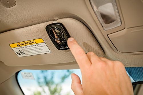 Chamberlain KLIK5U-BK2 Garage Door Opener, Universal Remote Control, Black - Quantity 1