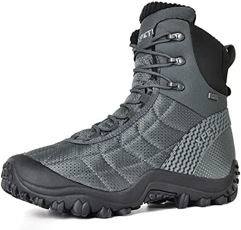 XPETI Men’s Crest Thermo High-Top Winter Hiking Boots Waterproof Insulated