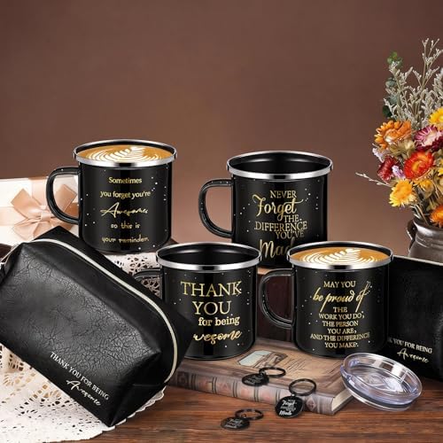 DERTE 12 Pcs Thank You Gifts for Men Employee Appreciation Gift