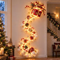 Christmas Magic Trail Wall Light, LED Cascading Holiday Decor，A8