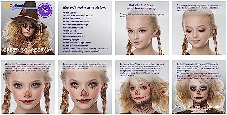 Creepy Scarecrow Womens Costume