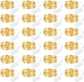 Brightown 24 Pack Fairy Lights Battery Operated for Holiday Decor
