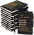 Kosiz 20 Pcs Employee Appreciation Gift Bulk Notebook Pen, Black, Team