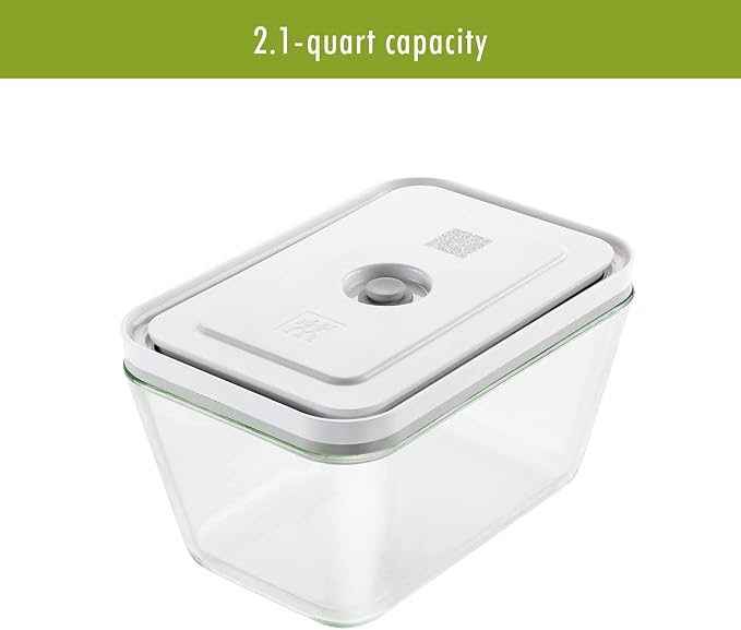 ZWILLING Fresh & Save Glass Airtight Food Storage Container, Meal Prep Container - Large