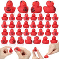 Thenshop 50 Pcs Red Ribbon Week Freeze Drugs Duck Ball Bulk