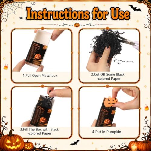 Wettarn 48 Sets Christian Halloween Favors Religious Pumpkin Gifts Trinkets
