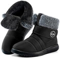 Reimferce Womens Snow Boots for Winter: Comfortable & Warm for All Day Wear - Waterproof Non Slip Booties for Commute Outdoor Walking