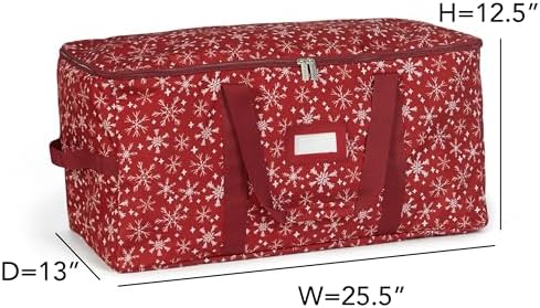 Covermates Treasurekeeper Storage Bag, 25.5" L x 13" W x 12.5" H, Red SF