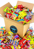 Bomber 8 lb Halloween Candy Bulk Box - Fun Size Candies Individually Wrapped Treats & Snacks, Bulk Candy Mix for Trick-or-Treat, Gifts for Adults & Kids (Assorted) (8.0lb Fruit)