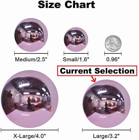 Lavender Purple 3.2" Large Christmas Balls - Christmas Tree Decoration Ornaments Shatterproof Hanging Balls for Birthday Halloween Holiday Wedding Decorations Set of 24pcs
