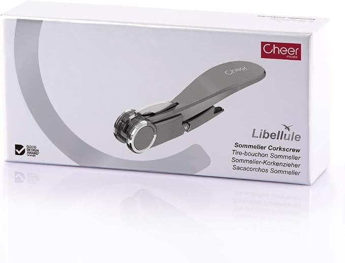 Cheer Moda Professional Corkscrew Wine Bottle Opener with Beer Opener, Sommeliers Corkscrews, High-Level Bartender Wine Opener, Great Handling Screw Puller
