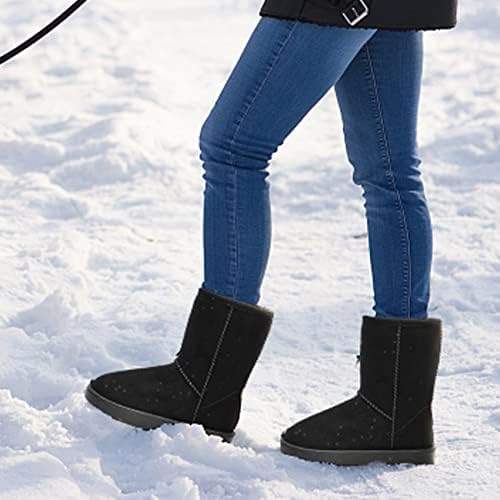 DKSUKO Women's Classic Waterproof Snow Boots Winter Boots