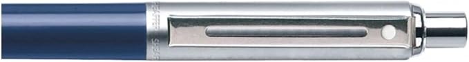 Sheaffer Sentinel Blue Ballpoint Pen with Chrome Trim