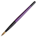 Professional Purple Wood Kolinsky Acrylic Nail Brush (Size: 6, 8, 10, 12, 14, 16, 18, 20, & 22) Pana Brand 100% Pure Kolinsky Hair (Size 6)