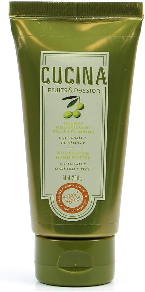 Fruits and Passion Kitchen Basics Bundle dish soap Room Spray and hand Butter Deluxe Set (Coriander and Olive Tree)