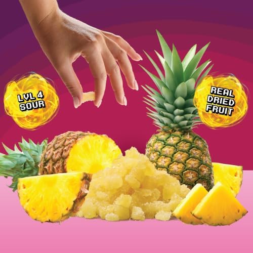 Final Boss Sour, Sour Fruit Chews (4 Pack, Yuzu Pineapple)