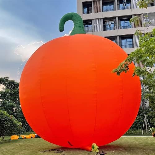 Giant 40Ft Premium Halloween Inflatable Pumpkin Decorations with Blower, Blow up Halloween Decorations Outdoor Holiday Decor for Outdoor Yard Lawn Halloween Party (Without Build-in LED Lights)