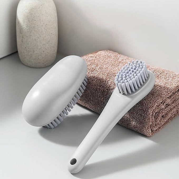 Laundry Brush Household Non-Shedding Stiff Function Bathroom Floor Long Handle Shoe Board
