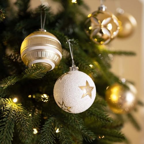Valery Madelyn 16ct Christmas Tree Decorations Ball Ornaments 3.15 Inches