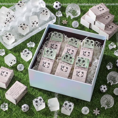 24 Sets Soccer Gifts Cool Soccer Party Favors with Support Boxes