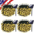KAQ 4pack 400LED Solar String Lights Outdoor Waterproof Warm White