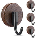 OUTXE Wreath Hanger for Front Door, Upgraded Suction Cup Reef Hook
