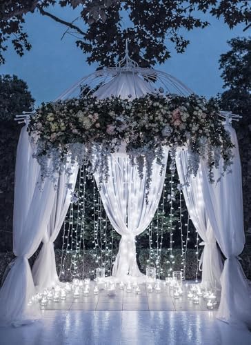 120 LED Solar Fairy Lights Outdoor Waterproof IP65, 10FT 8 Lighting Modes