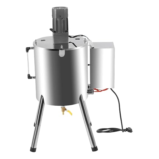 Heating Mixing Filling Machine, Paste Liquid Filling Machine 30L Stainless Steel Stirring Tank Cream Liquid Filler Machine Paste Filler Lipstick Candle Heat Filler for Lipstick Shoe Polish Wax