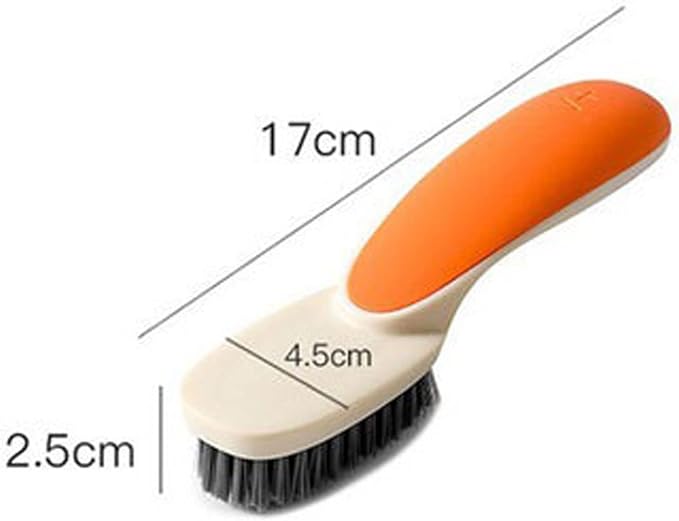 Scrubbing Brush Hard Bristle Laundry Clothes Shoes Scrub Brush Portable Hands Cleaning Brush for Kitchen Bathroom (Color : Blue)