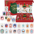 2026 Candle Advent Calendar Gift Set, 24 Scented Christmas Candles
