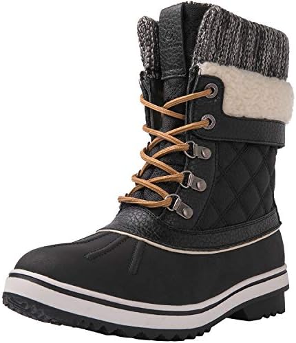 GLOBALWIN Women's Waterproof Winter Boots Snow Boots For Women