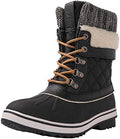 GLOBALWIN Women's Waterproof Winter Boots Snow Boots For Women