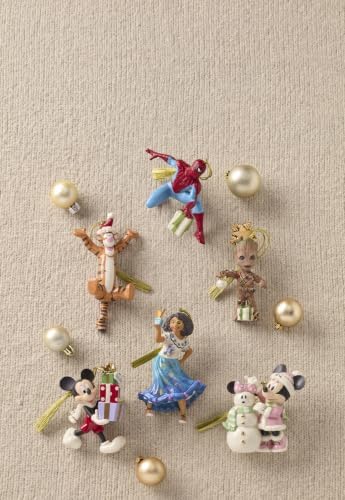 Lenox 2026 Minnie Mouses Matching Snowman Ornament