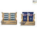 Dollar Shave Club 6 Blade 8 Count Razor Refills and 2 Pack Shave Cream with Aloe and Oils
