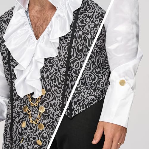 Spooktacular Creations Halloween Men Vampire Costume,Halloween Men's Vampire Cape, Dracula Costume Men