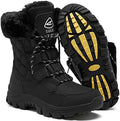 EARLDE Women's Snow Boots Waterproof Mid-Calf Winter Boots